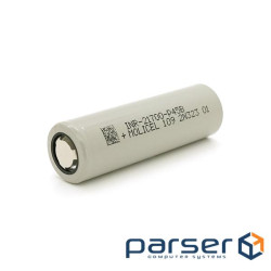 Акумулятор 21700 Li-Ion Molicel INR-21700-P45B(B) 4200mAh, 45A, 4.2 / 3.6 / 2.5V, Gray