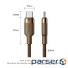 Кабель Vention USB Type-C - USB Type-C (M/M), 60W, 3A, 2 м, Copper (TRDJH)