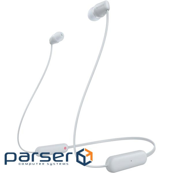Навушники Sony WI-C100 White (WIC100W.CE7)