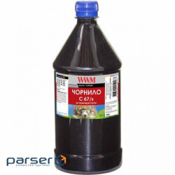 Чорнило WWM Canon IPF-107 1000г Black IPF-107Bk (C67/B-4)