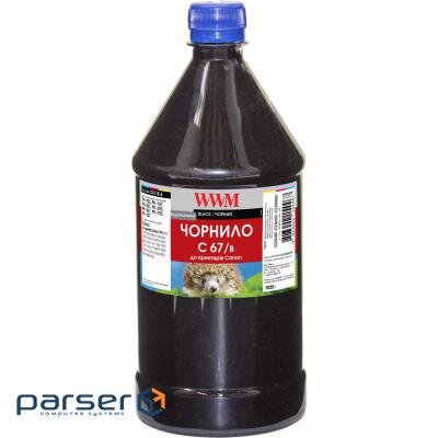 Чорнило WWM Canon IPF-107 1000г Black IPF-107Bk (C67/B-4)