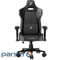 Крісло ігрове 1stPlayer K3 Fabric Black (K3-FC-BK)