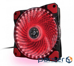 Fan Frime Iris LED Fan 33LED Red (FLF-HB120R33)