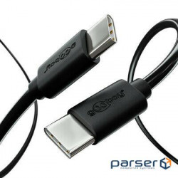Кабель Goobay USB Type-C M/M 1.0m,(USB2.0) 480Mbps 3A AWG20+28 (75.06.6318-1)