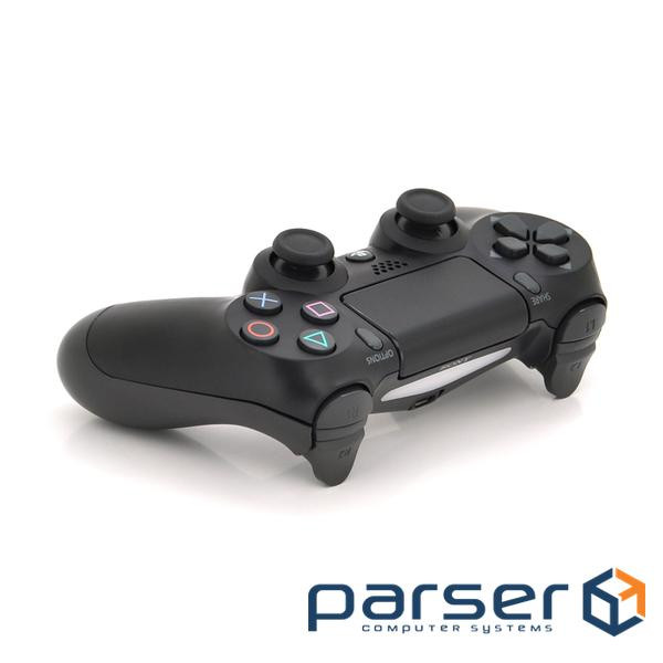 Геймпад бездротовий для PS4 SONY Wireless DUALSHOCK 4 (Black), 3.7V, 500mAh, (PS4 SONY Wireless-Be)
