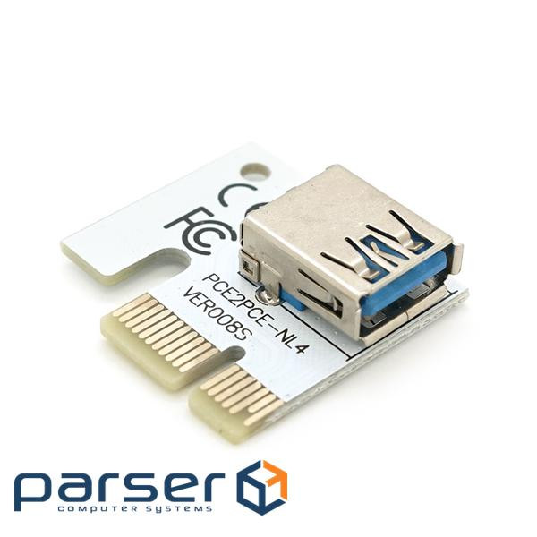 Адаптер - перехідник PCE-NL4 з PCI-e x1 на USB 3.0, VER008S, OEM