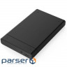 Карман зовнішній Maiwo 2.5" SATA HDD/SSD to USB3.1 GEN2 Type-C (45768)