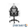 Крісло ігрове GT Racer X-1414 Gray/Gray (X-1414 Fabric Gray/Gray)