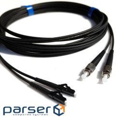 Патчкорд FC / UPC-LC / UPC MM (G50-OM3) 3м чорний Duplex (UPC-3FCLC(MM)D(ON)BK)