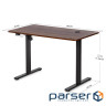 Комп"ютерний стіл Mealux PowerDesk Energy Walnut з електрорегулюванням вис (EVO-201 Energy Walnut/B)