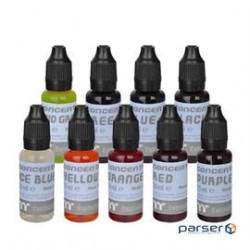 Thermaltake Accessory CL-W221-OS00SW-A Concentrate Dye Kit 9-Bottle Pack Retail