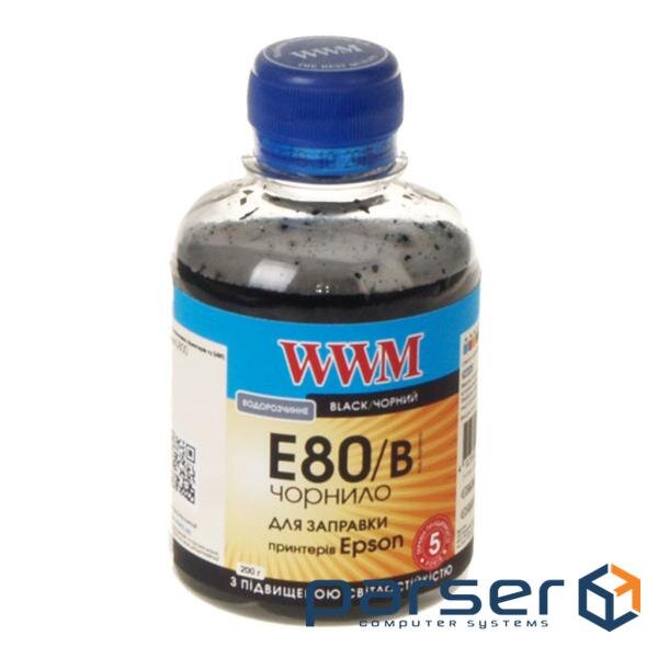 Чорнило WWM EPSON L800 black (E80/B)