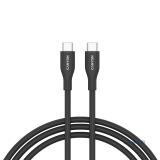 CANYON cable CC60SC10 C-C 60W 1m Silicon Black (CNS-CC60SC10B)