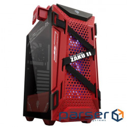 Housing ASUS TUF Gaming GT301 Zaku II Edition Black/Red with window (90DC0044-B49000)