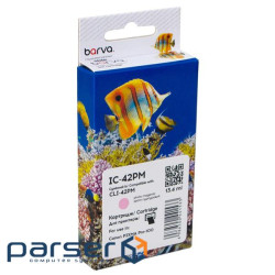 Картридж Barva Canon CLI-42PM (6389B001) 900shк, light magenta (IC-42PM)