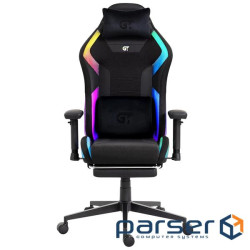 Крісло ігрове GT Racer X-2403 Black (X-2403 Black RGB)