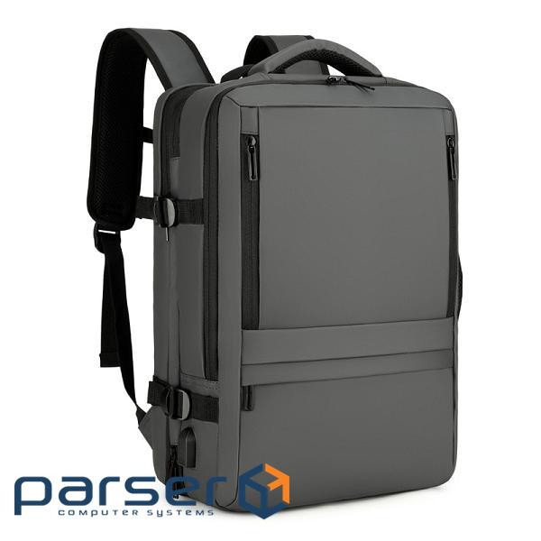 Рюкзак для ноутбука 16", Omaska-G, матеріал нейлон / полієстр / тканина Corticos, вихід під