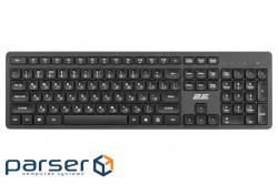 Keyboard 2E KS260 WL Black (2E-KS260WB)