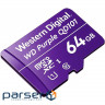 Memory card WD 64GB microSDXC class 10 UHS-I (WDD064G1P0C)