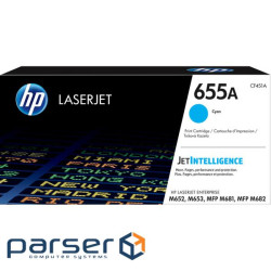 Картридж HP CLJ 655A Cyan 10.5K (CF451A)