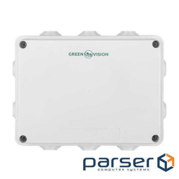 Junction box 200x155x80 IP65 outer with rubber bands (19469)