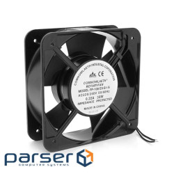 Кулер для охолодження серверних БП FP-108EX-S1-S DC sleeve fan 2pin під паяння - 172*150*51мм, 220V , 220V