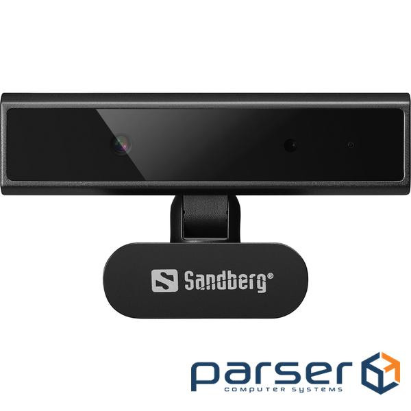 Веб-камера Sandberg Face Scan Webcam Mini Full HD Autofocus, ENC, USB-A/USB-C connection (134-43)