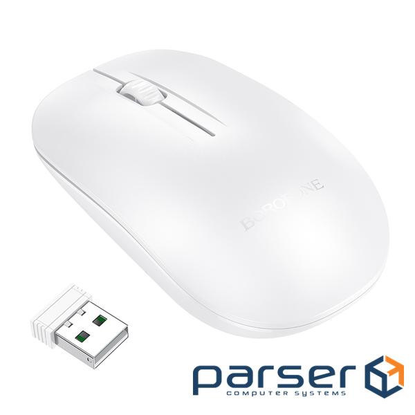 Миша BOROFONE BG14 Planet White (6941991113383)