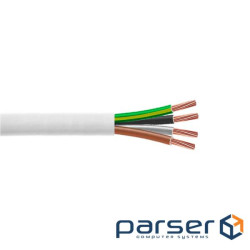 Кабель Одескабель H05VV-F 4G0,75 білий, ціна за метр (5136087пвс) )