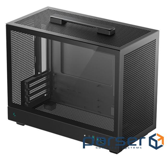 Корпус DEEPCOOL CH160 Plus Black (R-CH160-BKNGM0-G)