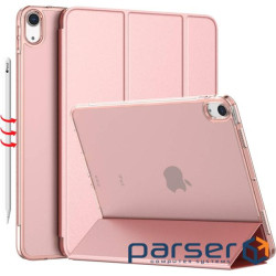 Чохол до планшета BeCover Tri Fold Hard Apple iPad Air 5 (2022) 10.9" Pink (709664)