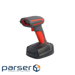 Сканер штрих-коду Xkancode R2 2D, wireless, USB, кредл , black-gray (R2-BGC)