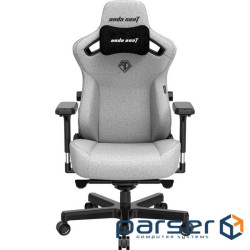 Ігрове крісло Anda Seat Kaiser 3 Fabric Size XL Grey (AD12YDC-XL-01-G-PV/F)
