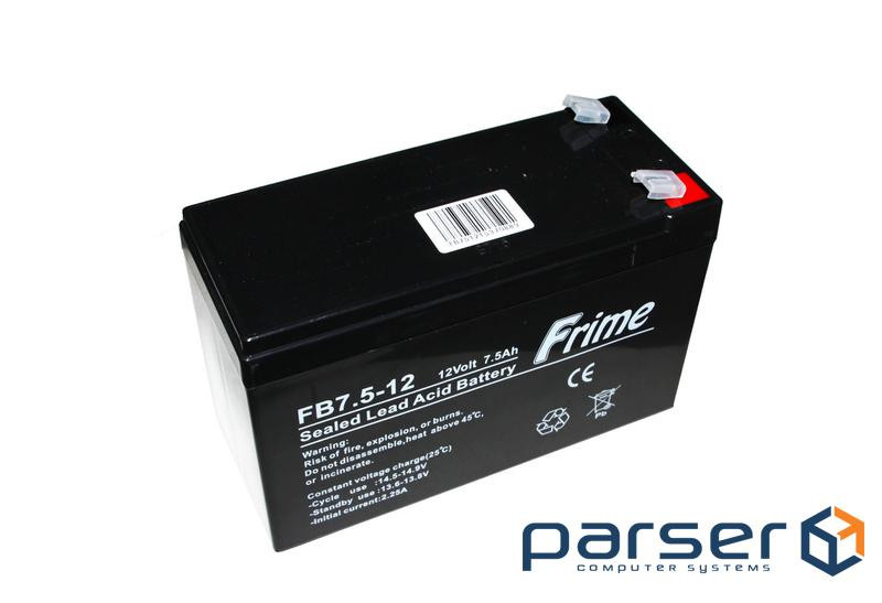 Батарея Frime 12В 7.5 Ач (FB7.5-12)