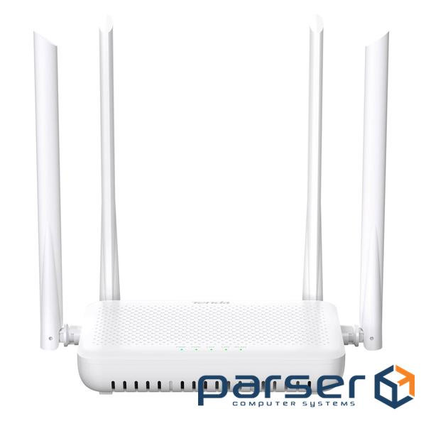 Оптический абонентский терминал ONU Wi-Fi AC1200 xPON ONU Tenda HG10C (4xGE LAN, 1xSC/UPC, 4*5dBi, x