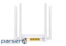 Оптический абонентский терминал ONU Wi-Fi AC1200 xPON ONU Tenda HG10C (4xGE LAN, 1xSC/UPC, 4*5dBi, x