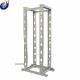 Rack 45U, double, gray (without legs ) (UA-OF45-D-GR)
