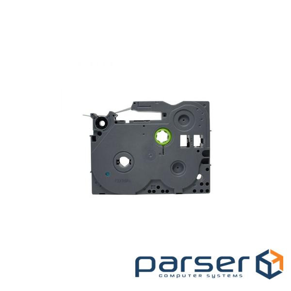Ribbon for label printer UKRMARK RL-B-Fc-TB31P-BK / OR, analogue of TZEB31. Fluorescent . 12 (CBTZB31)