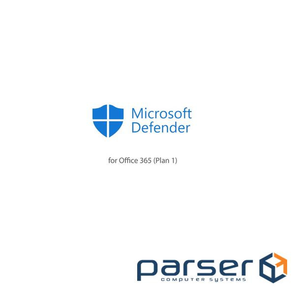 Системна утиліта Microsoft Microsoft Defender for Office 365 (Plan 1) P1Y (CFQ7TTC0LH04_0001_P1Y_A)