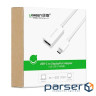 Перехідник USB-C to DisplayPort Adapter MM130 white Ugreen (40372)