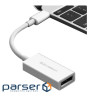 Перехідник USB-C to DisplayPort Adapter MM130 white Ugreen (40372)