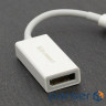 Перехідник USB-C to DisplayPort Adapter MM130 white Ugreen (40372)
