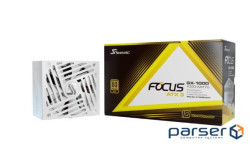 Блок живлення Seasonic 1000W FOCUSGX-1000-ATX31-WH (FOCUS-GX-1000-ATX31-WHITE)