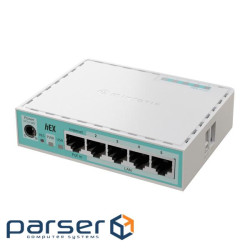 Маршрутизатор MikroTik hEX refresh 2024 (E50UG)