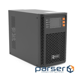 ИБП ON-LINE Ritar TOWER PT-1KSLI-LCD, 1000W, 25.6VDC, 154Wh LiFePo4, Euro sockets *2 pcs, 1*USB,1*RS