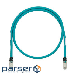 Патч-корд, IndustrialNET, Cat6A, SF/UTP, 3.5м, бірюзовий (ISTPH6X3.5MTL)