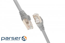 Патч корд 2E Cat 6,UTP,RJ45, 26AWG ,7/0.16 Cu, 1.00 m, PVC,Grey (2E-PC6COP-100GRY)