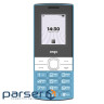 Мобильный телефон Ergo B185 Dual Sim Blue, 1.77" (160х120) TFT / кнопочный моноблок / Un (B185 Blue)