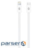 Дата кабель USB-C to Lightning 1.0m White Armorstandart (ARM72697)