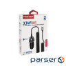 Автомобильное зарядное устройство Promate PowerDrive-33PDC 33W Black (powerdrive-33pdc.black)